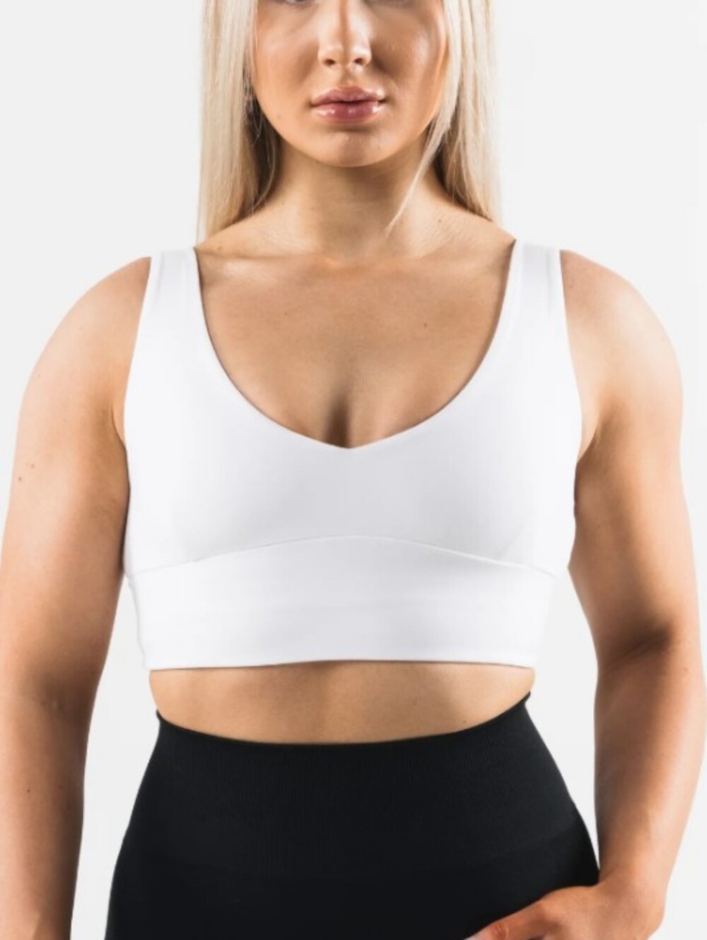 Alphalete Celeste sports bra White Large